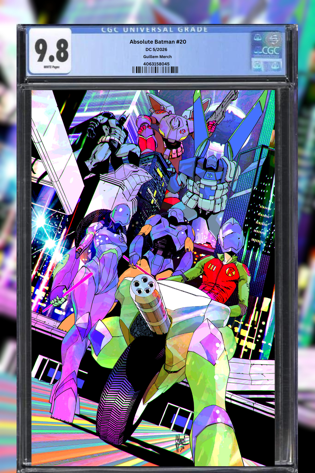 Absolute Batman #20 Guillem March (Debut of the Robins Mech-Suits)