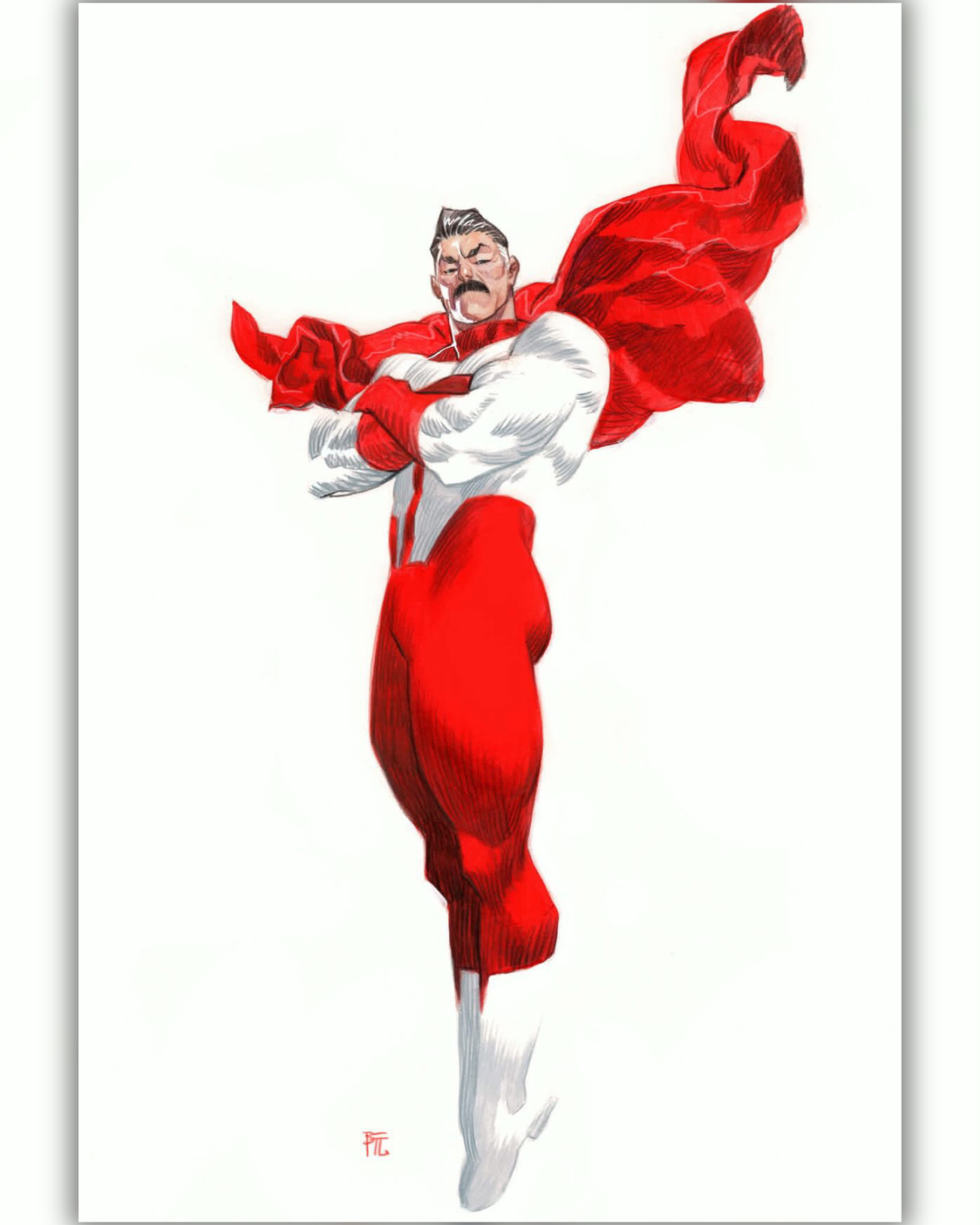 Invincible #1 Virgin Omni-Man Dike Ruan LTD 999