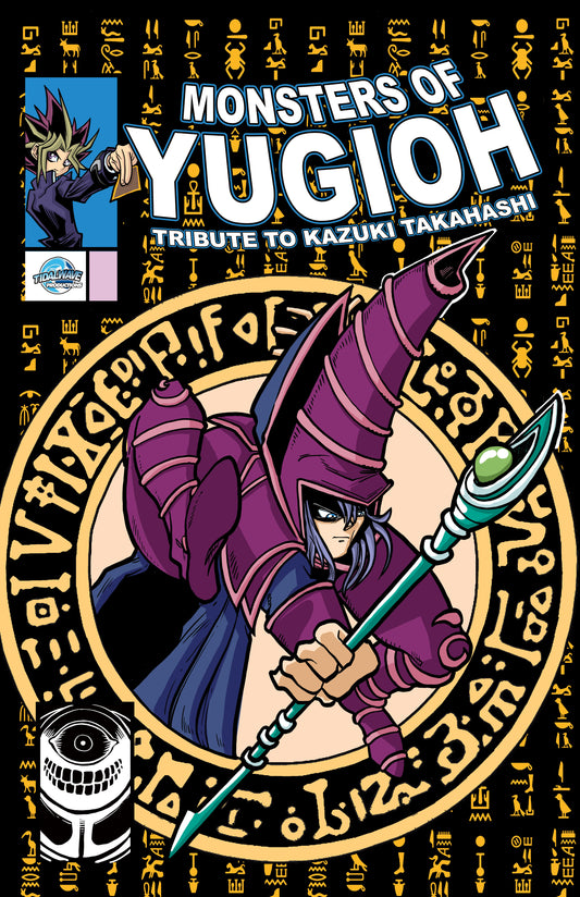 Monsters of Yugioh" Dark Magician ASM300 Homage Ltd 100 Dallas Fan Expo