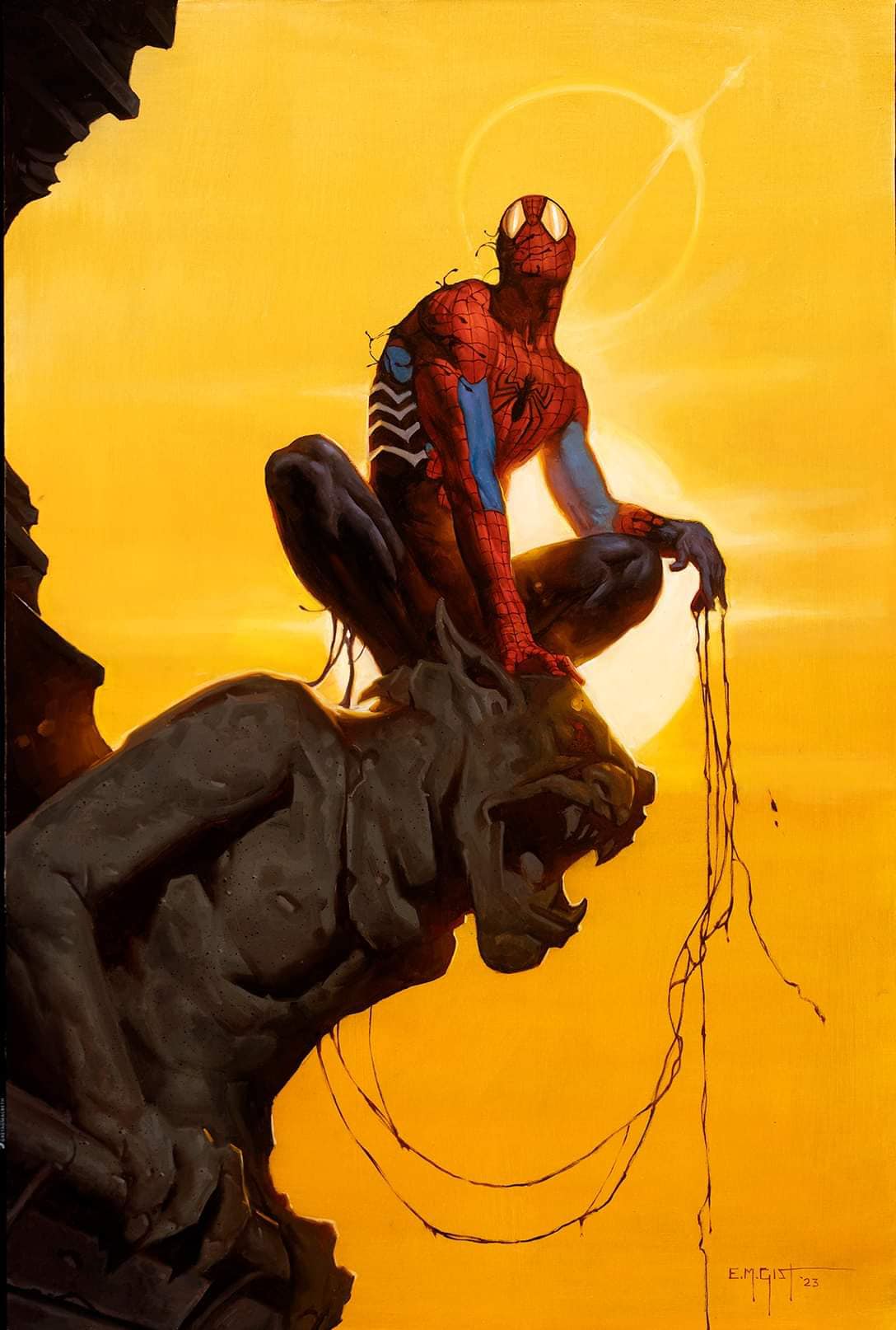 Amazing Spider-Man #23 E.M. Gist Exclusive – BeachsideHobbies