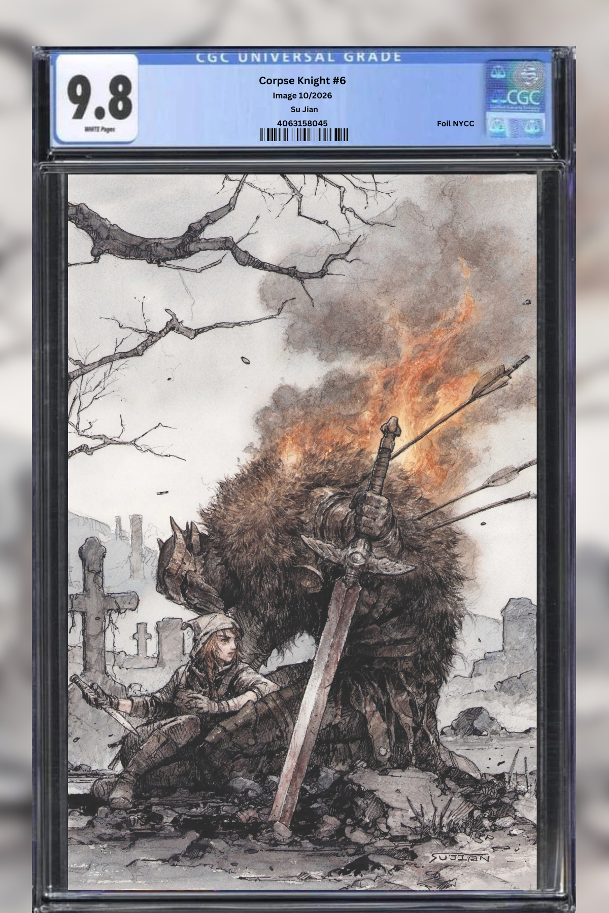 Corpse Knight #6 NYCC Su Jian Matte Foil