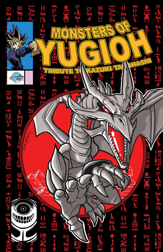 Tribute: Kazuo Takahashi "Monsters of Yugioh" Red Eyes ASM300 homage LTD 100
