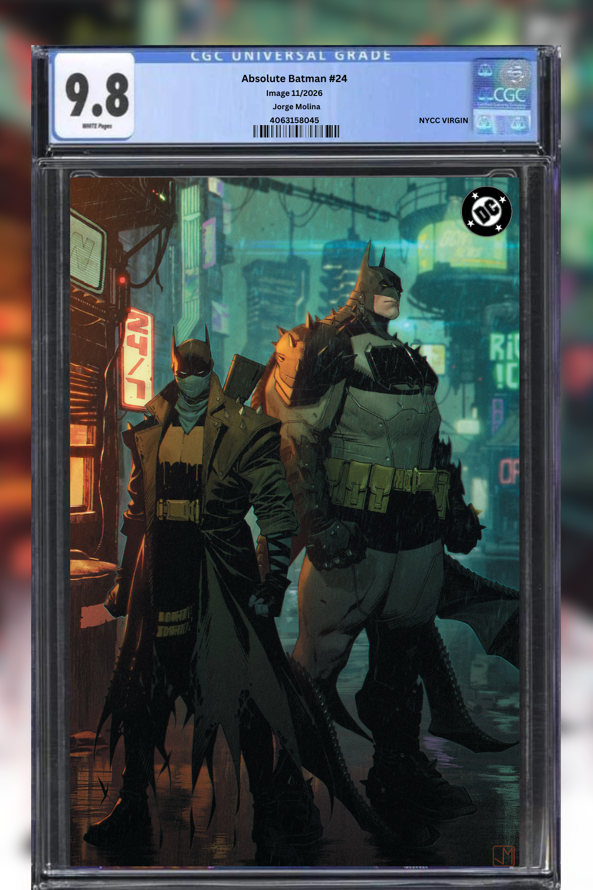 Absolute Batman #24 NYCC Jorge Molina (First App: The Bat)