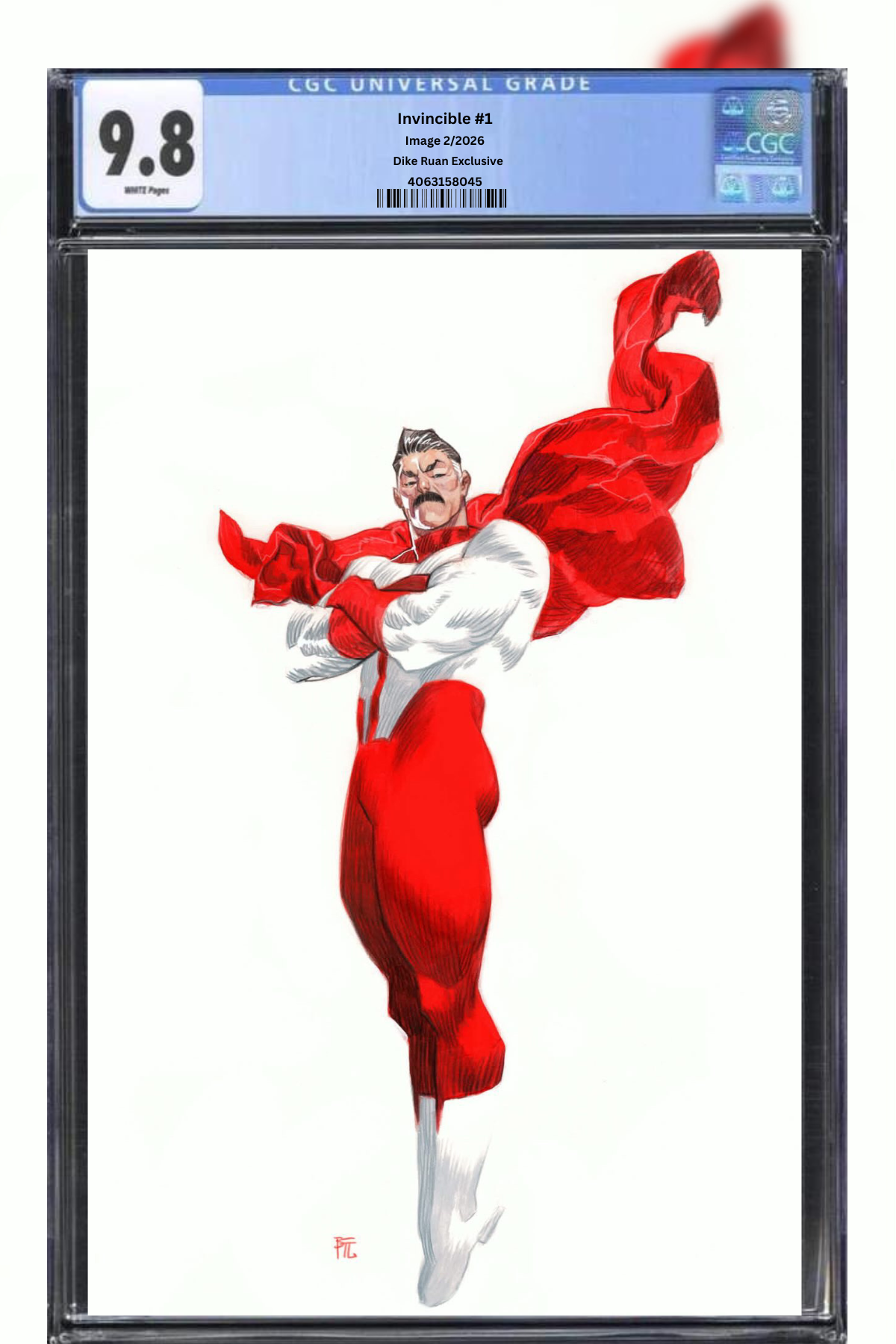 Invincible #1 Virgin Omni-Man Dike Ruan LTD 999