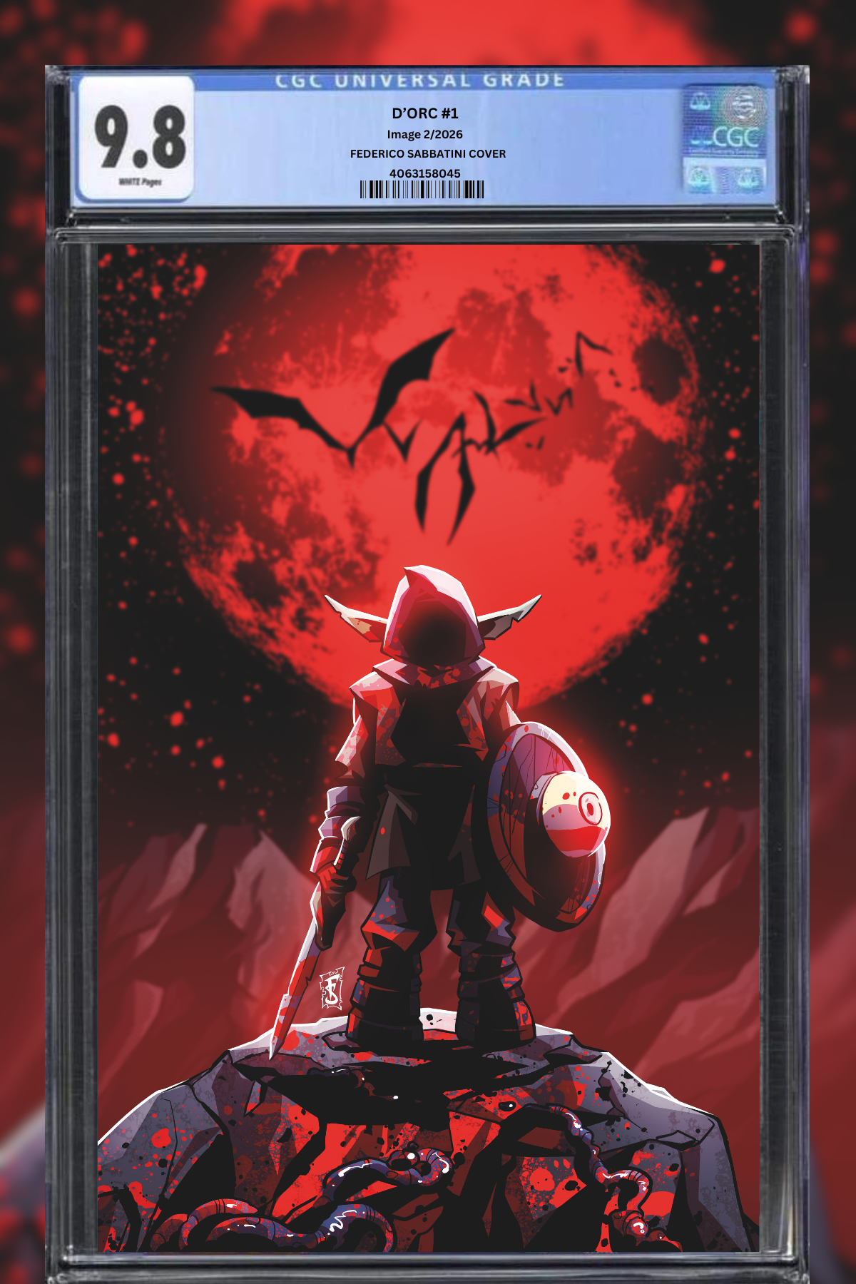 D'orc #1 Third Print Zelda BOTW Homage Federico Sabbatini LTD 999