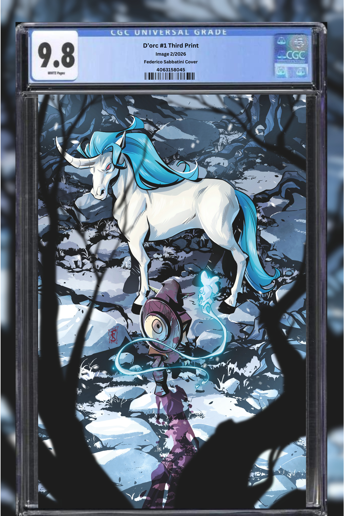 D'orc #1 Third Print Akira Homage Federico Sabbatini LTD 999