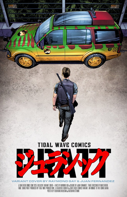 FAME: CHRIS PRATT JURASSIC PARK X AKIRA HOMAGE