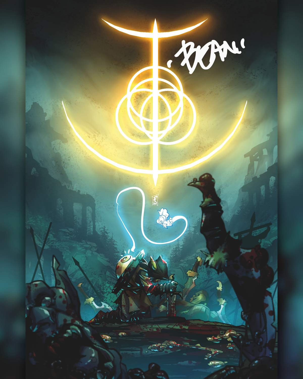 D'orc #8 Sabbatini Elden Ring Homage Foil Limited to 333