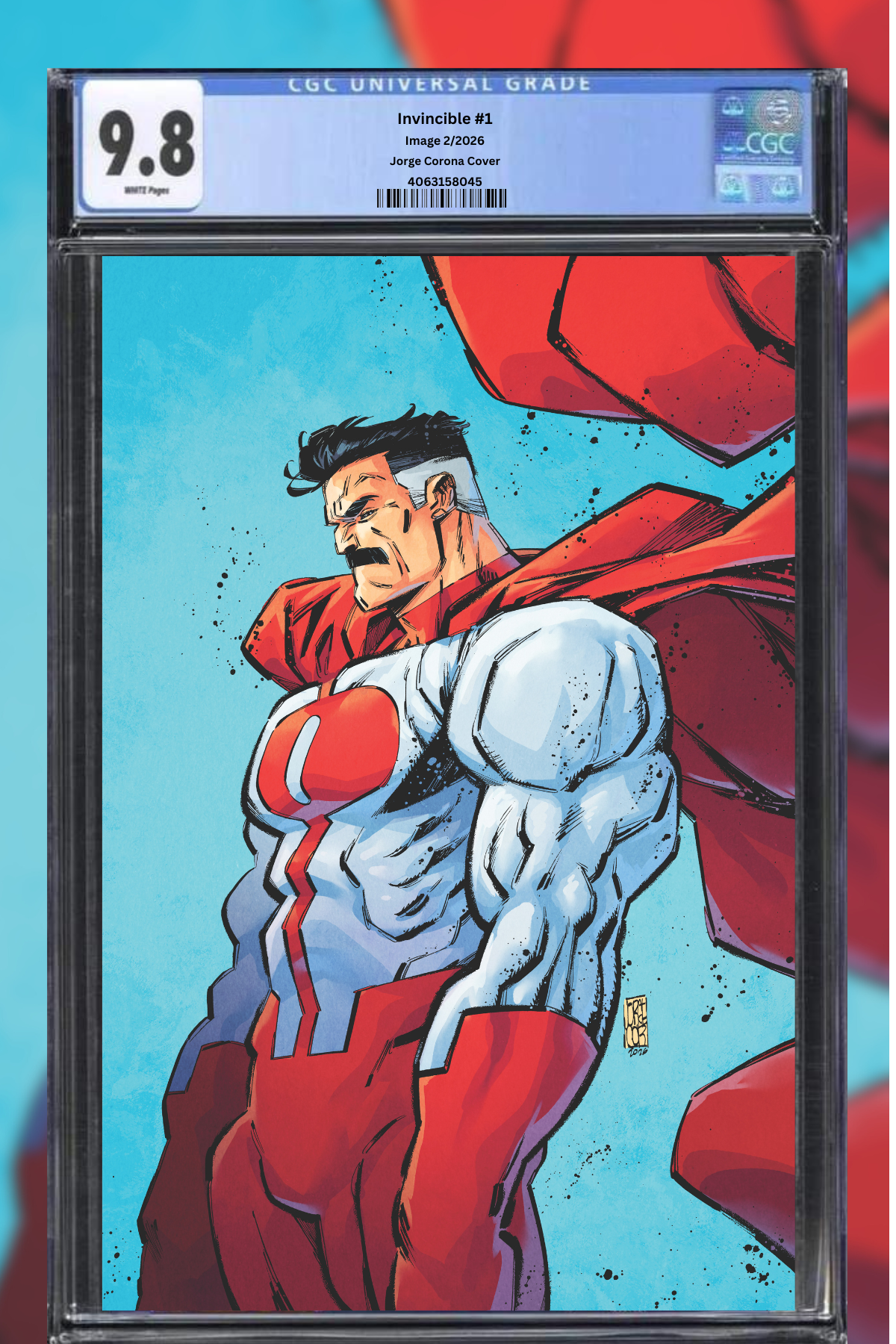 Invincible #1 Virgin Jorge Corona Omni-Man LTD 999