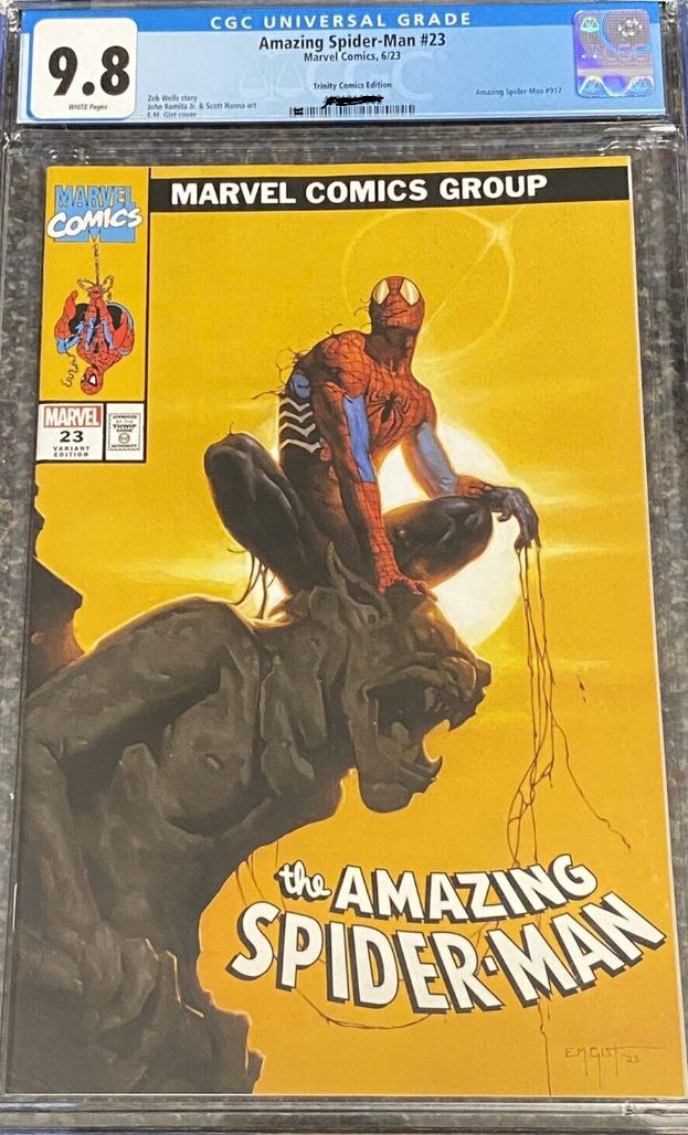 Amazing Spider-Man #23 E.M. Gist Exclusive – BeachsideHobbies